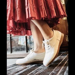 Hogan vintage cotton woman shoes size 38.5